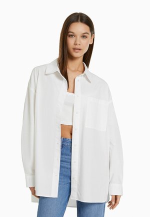 LONG SLEEVE OVERSIZE - Paitapusero - off white