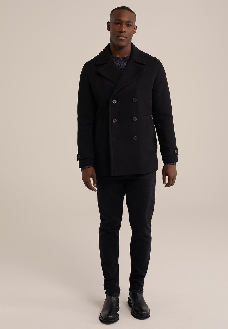 WE Fashion Lichte jas zwart