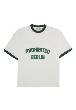 RUSH CONTRAST TEE - T-shirts print - green