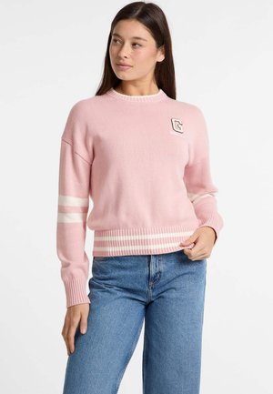 LOGO-PATCH - Jumper - rose