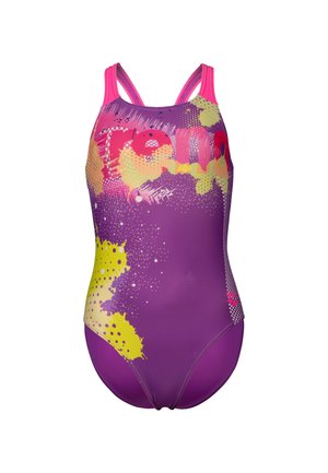Arena LIGHT TRICKS - Traje de baño - violet-shocking pink-multi