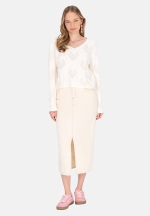 myMo, Pullover - offwhite