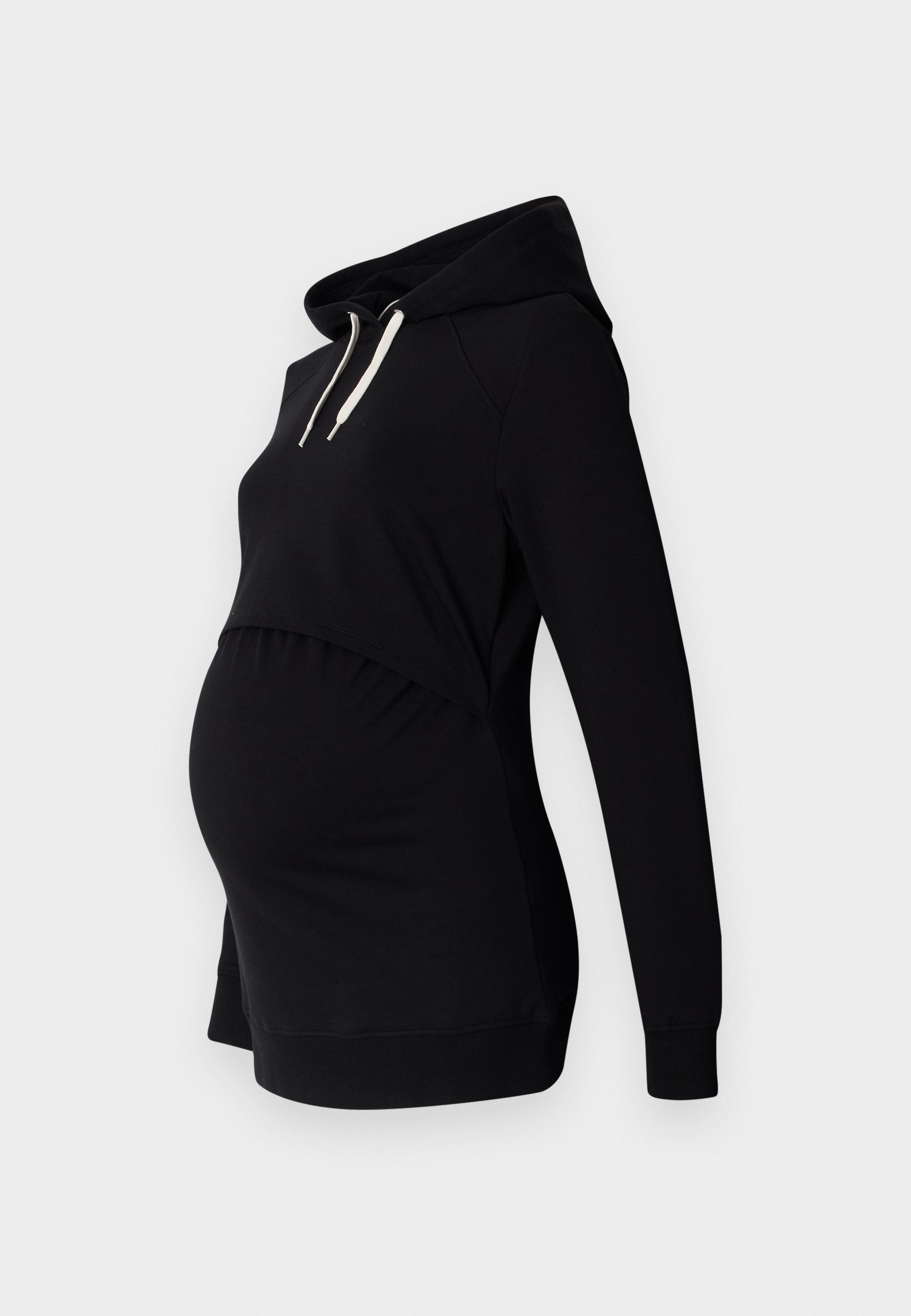 売れ筋商品|||アンナ フィールド ママ パーカー・スウェットシャツ レディース アウター MATERNITY BASIC OVERSIZED 2 PACK - Sweatshirt - true black / grey Anna Field MAMA MATERNITY BASIC OVERSIZED 2 PACK