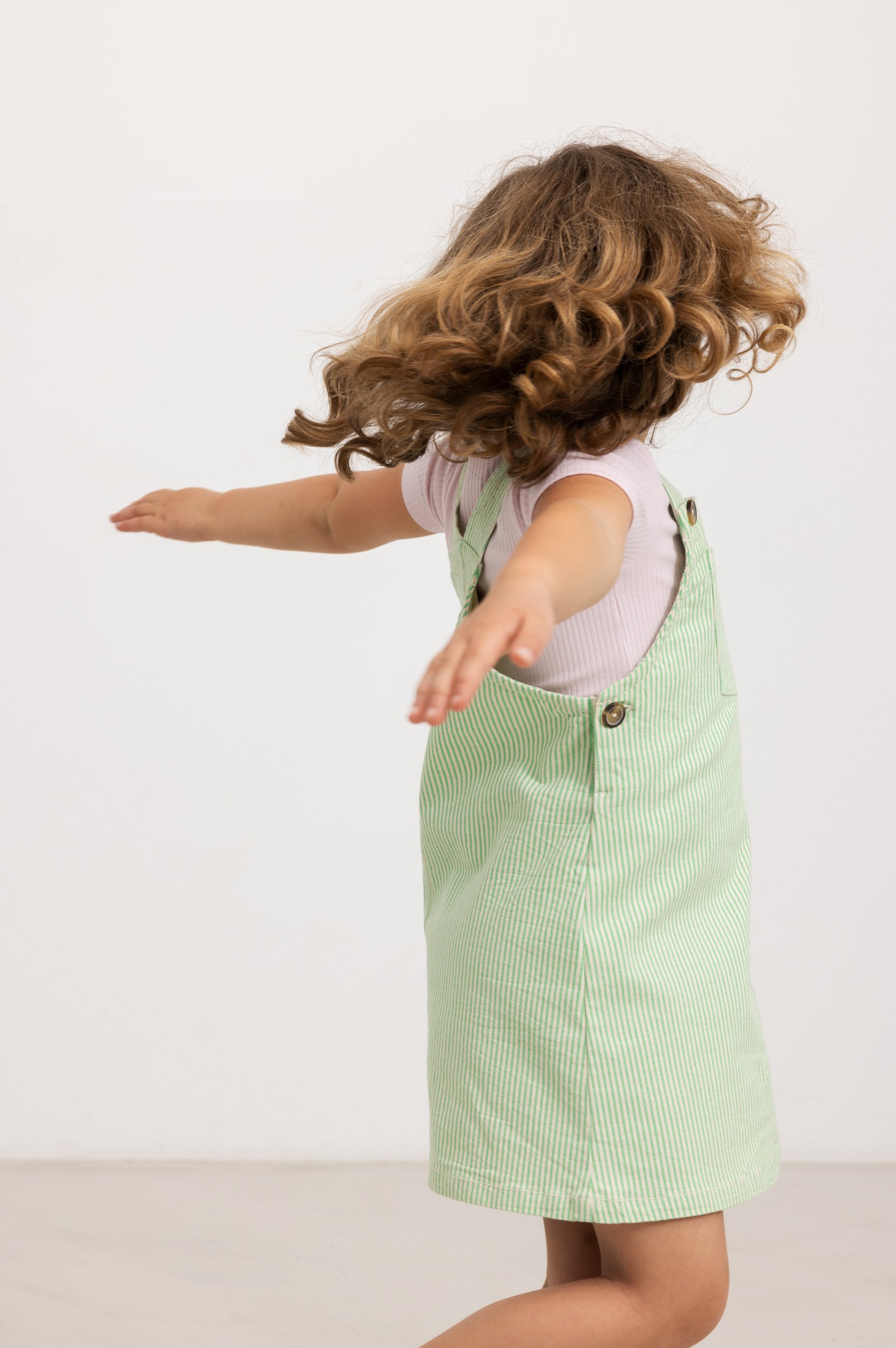 marmar green dress MarMar Dusty Green Leo Dolly Dress main image 0