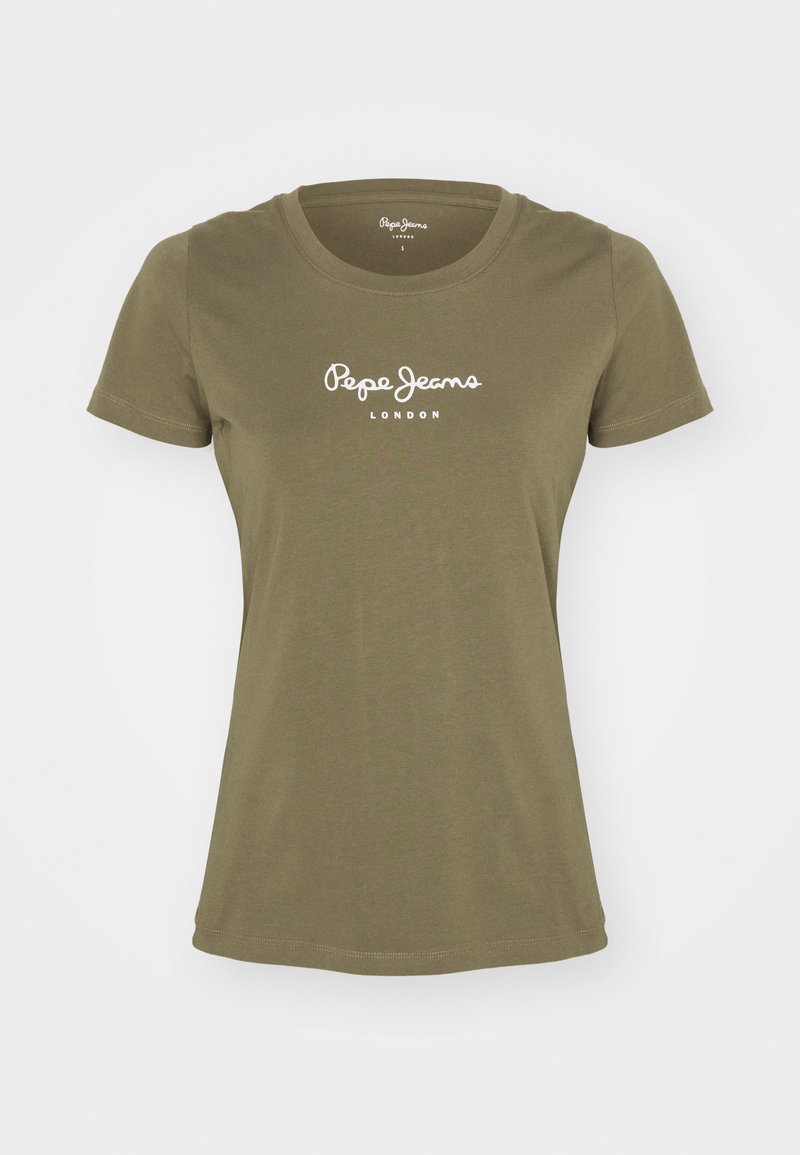Pepe Jeans T-shirt print groen Pepe Jeans T-shirt print groen