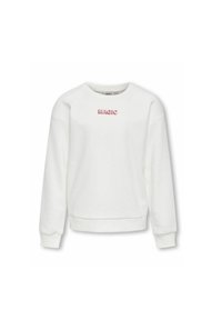 ONLY GIRLS Sweatshirt - cloud dancer