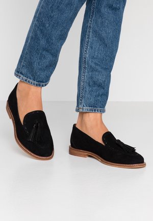 Loaferit/pistokkaat - black