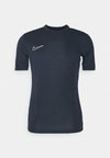 TOP  - Sports T-shirts - obsidian/white