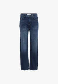 Geselecteerd, washed medium blue denim