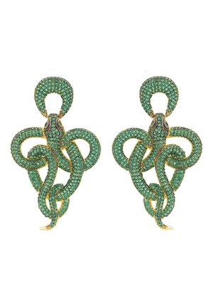 VIPER SNAKE DROP  - Earrings - green