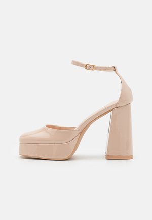 ANAVIYA - Platform heels - nude