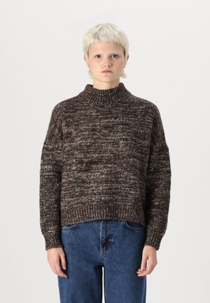 Vero Moda VMDAIMA O-NECK - Pullover - chocolate torte