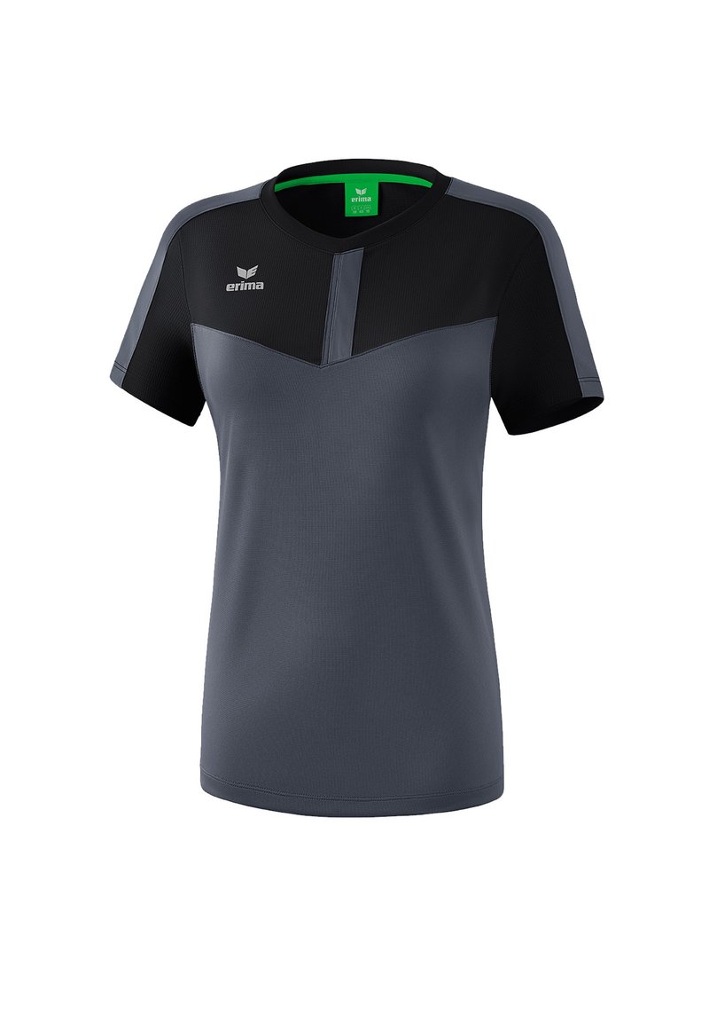 erima T-shirt print zwart