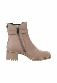 Tamaris Kovbojské/motorkářské kotníkové boty - taupe