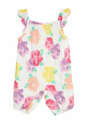 REGULAR FIT - Mono - pink tropical floral