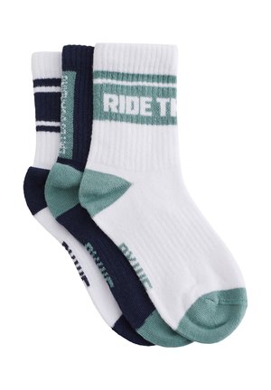 3-PACK - Ponožky - green