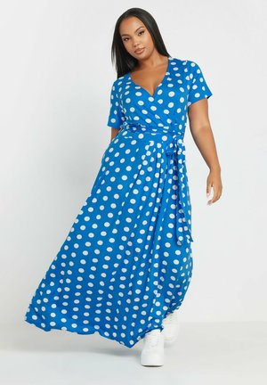 POLKA DOT PRINT - Trikoomekko - blue