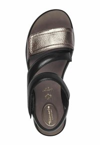 Tamaris COMFORT  - Platform sandals - black comb