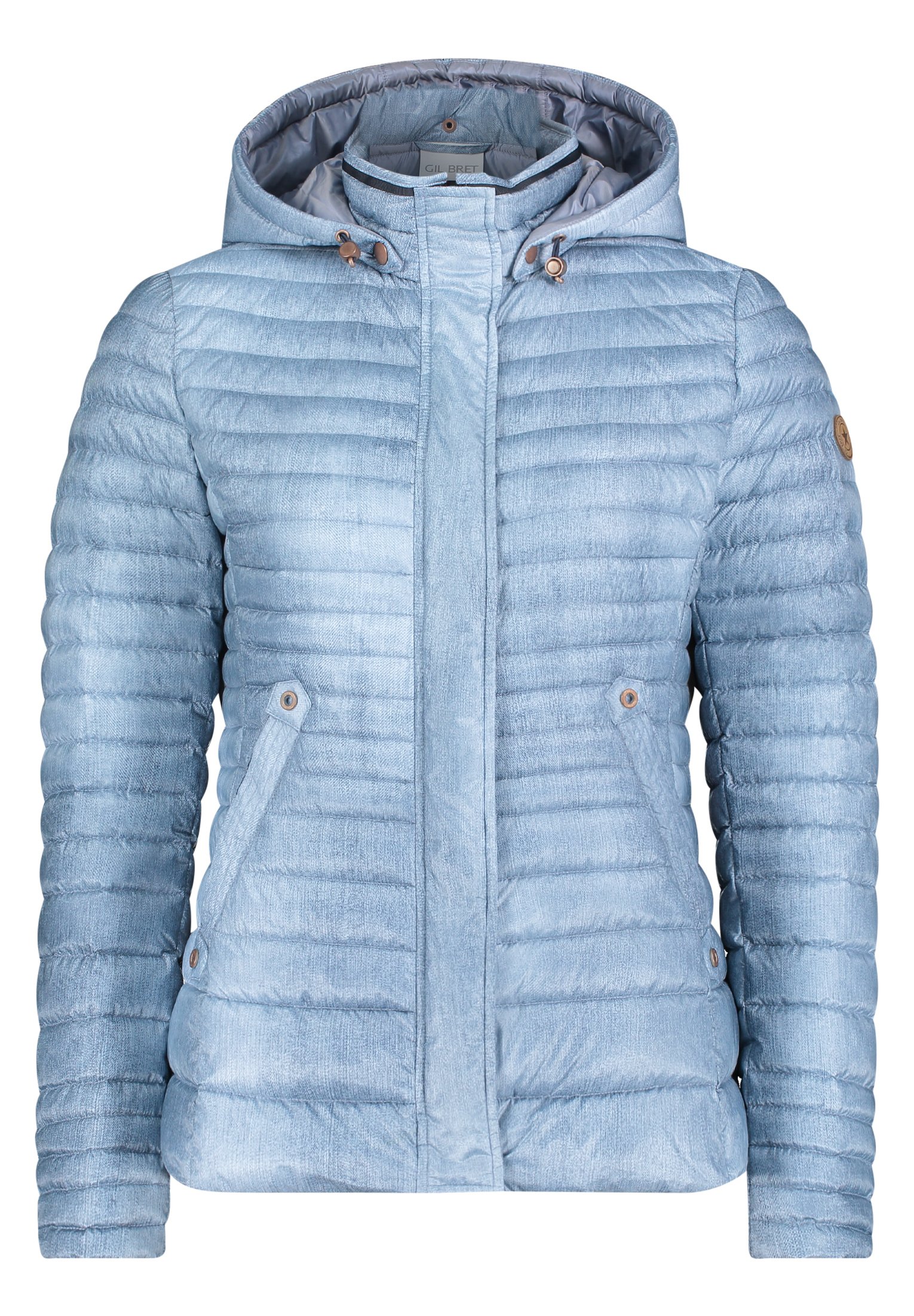 Gil Bret MIT ABNEHMBARER KAPUZE - Outdoorjas - dkl blau/ blau/blauw -  Zalando.nl