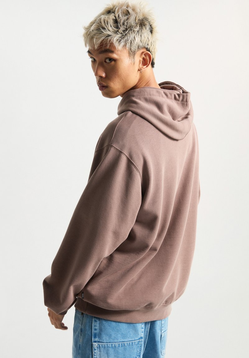 Vans SALTON LOOSE FIT - Mikina s kapucí - medium brown