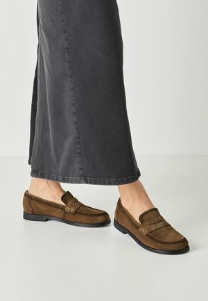 Tamaris, SLIPPER - Loafers - camel