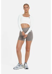 SQUATPROOF LONG SLEEVE RETAINED SEAMLESS  - Top dugih rukava - white