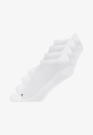 4 PACK RUNNING LOW - Trainer socks - weiß