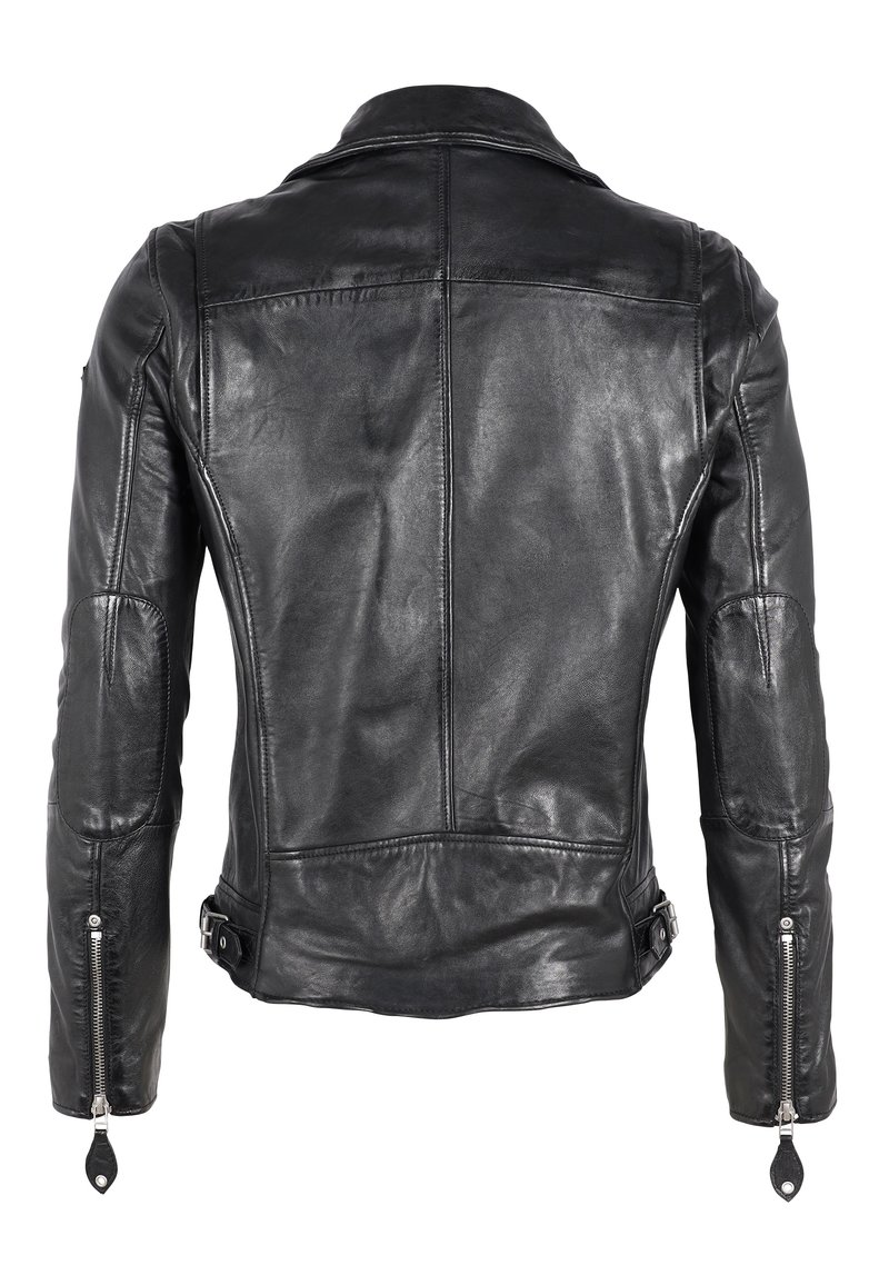 Gipsy by Mauritius MAVRIC Lederjacke bio black/schwarz