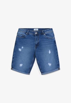 Terranova, Shorts di jeans - blu denim medio