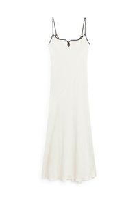 STRAPPY CAMISOLE MIDI - Freizeitkleid - white