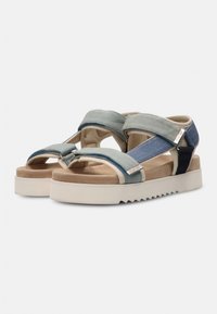 Maruti BEAU - Sandalen met plateauzool - denim combi