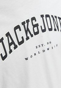 Jack & Jones Junior LOGO - Top s dlouhým rukávem - white