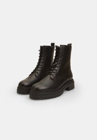 Bata Botines con plataforma - schwarz