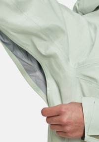 Mammut TAISS HS HOODED  - Giacca hard shell - silver sage
