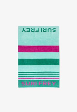FREYDAY - Paplūdimio rankšluostis - green kombi