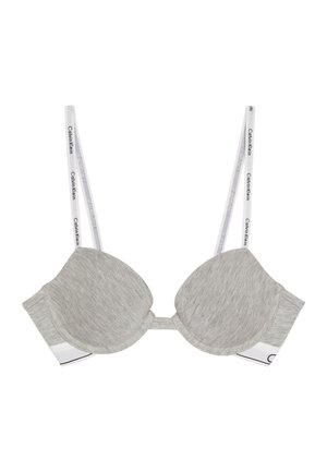 Calvin Klein Underwear, LIGHTLY LINED DEMI ICON  - Tričková podprsenka - grey heather