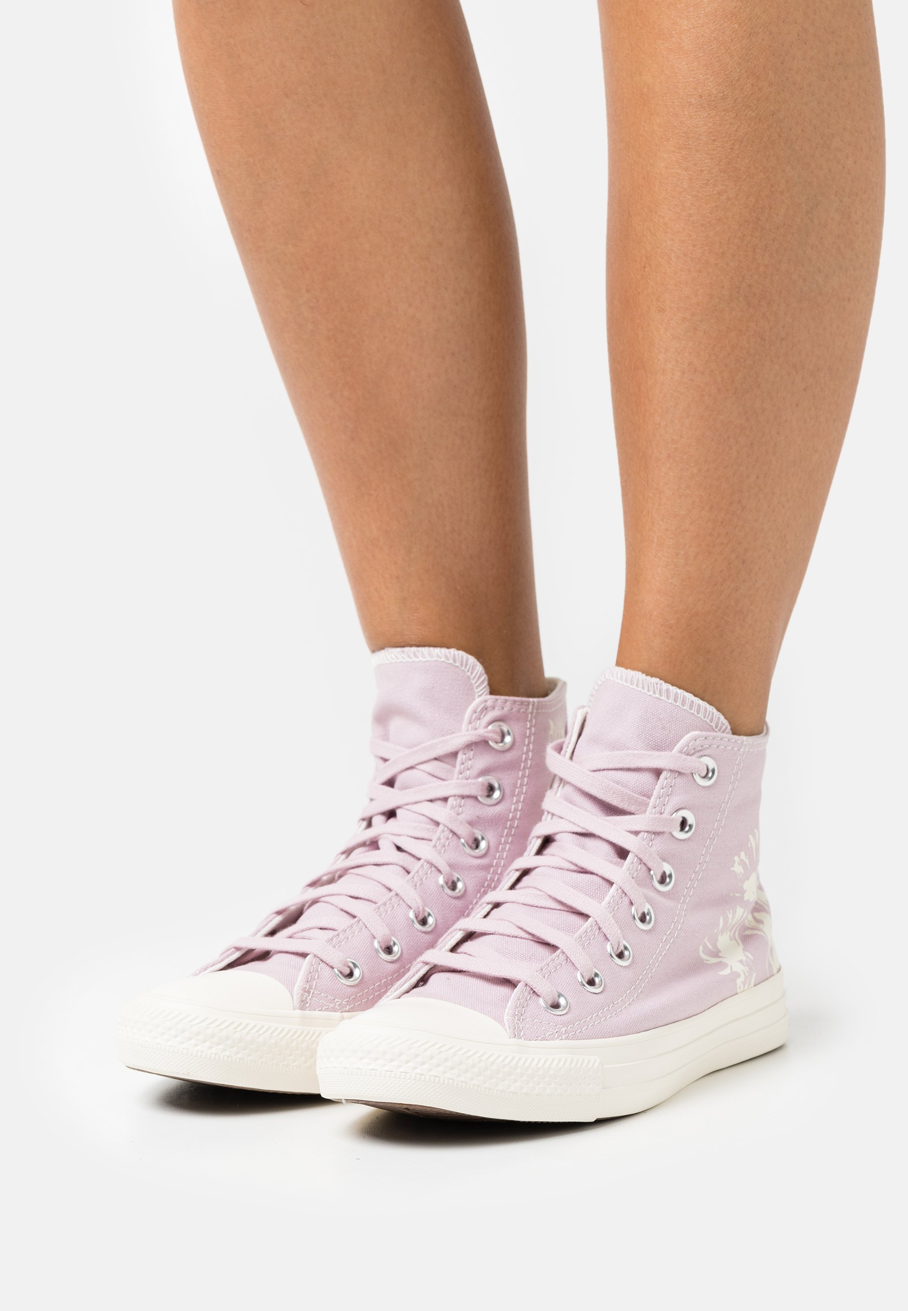 high top floral converse