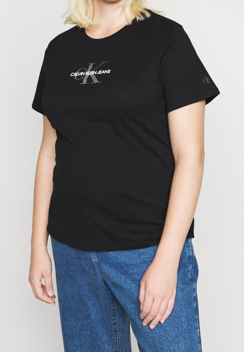 Calvin Klein Jeans Plus Camiseta estampada - black