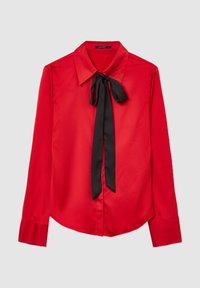 Calliope EN  AVEC NŒUD - Camicia - rouge