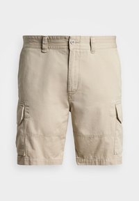 RELAXED FIT TWILL CARGO SHORT - Shorts - classic stone