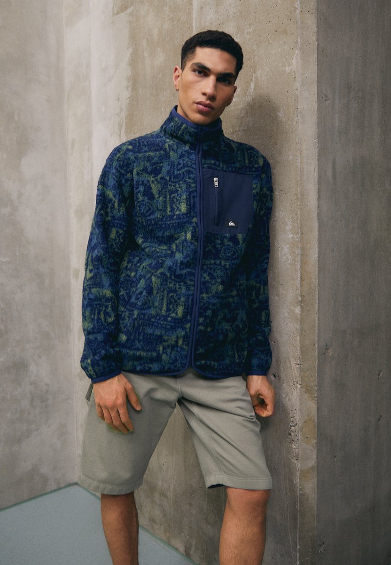 Quiksilver Fleece jacket naval academy vintage/multicoloured