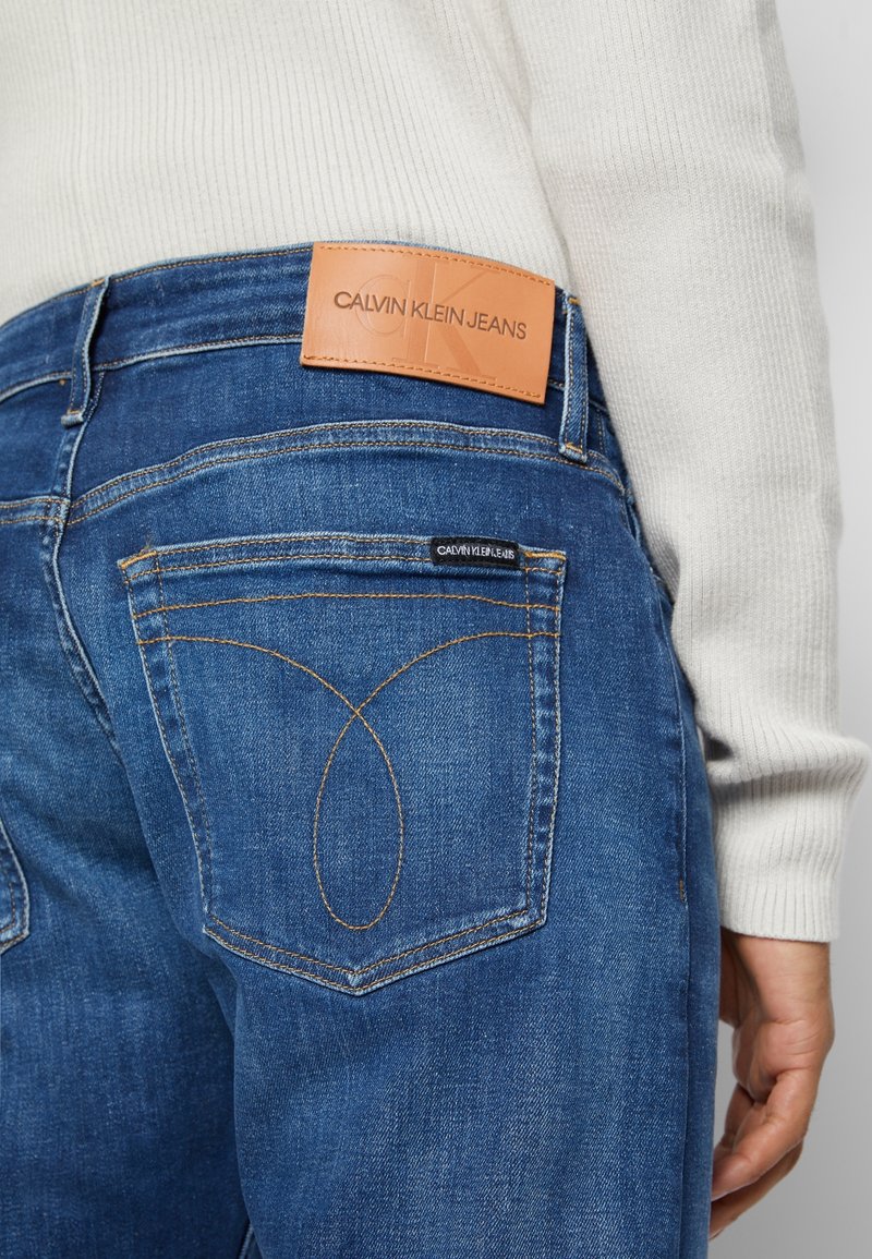 Calvin Klein Jeans Vaqueros slim fit dark-blue denim/azul oscuro