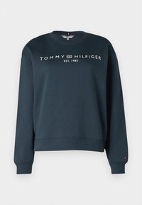 LOGO - Sweatshirt - military denim