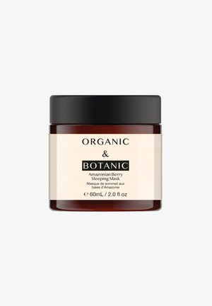 Organic & Botanic AMAZONIAN BERRY SKIN FACIAL SLEEPING MASK 60ML brązowy