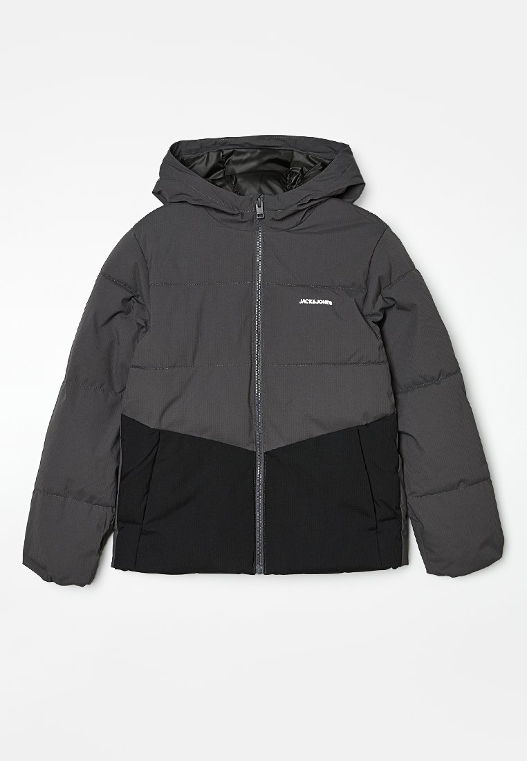 Jack & Jones Junior Winterjas grijs Jack & Jones Junior Winterjas grijs