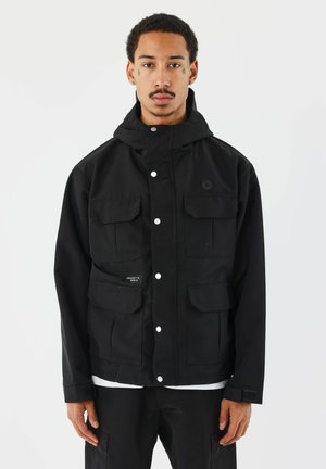 À CAPUCHE TECHNIQUE - Lichte jas - noir