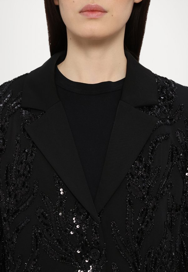 LONG SLEEVE FITTED BLAZER EMBROIDERED SEQUINS - Blazer2