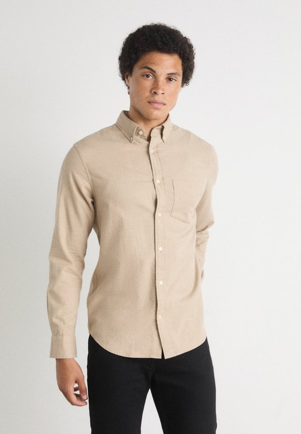 MELANGE SHIRT - Shirt - dry sand