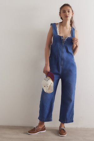 Free People JUDE ONE PIECE - Dungarees - mid indigo