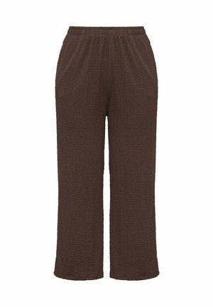 Yours Clothing, WIDE, brązowy